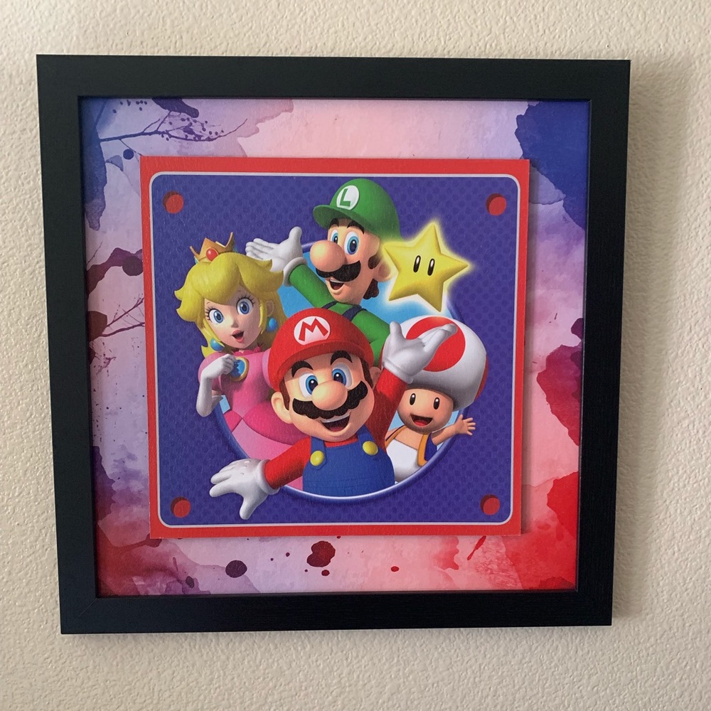 Mario wall art